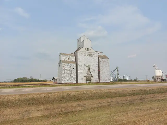The Fillmore grain elevators