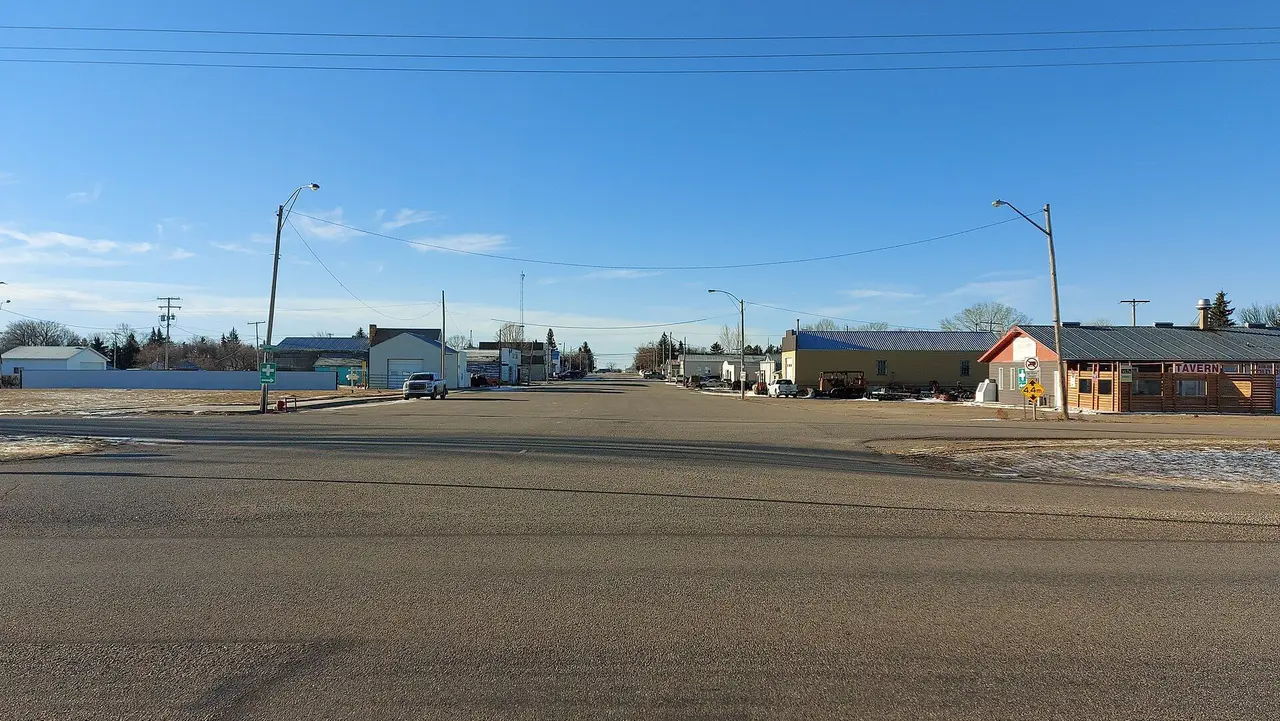 Downtown street view, 2021