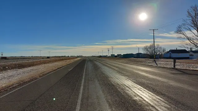 Highway 33 through town
